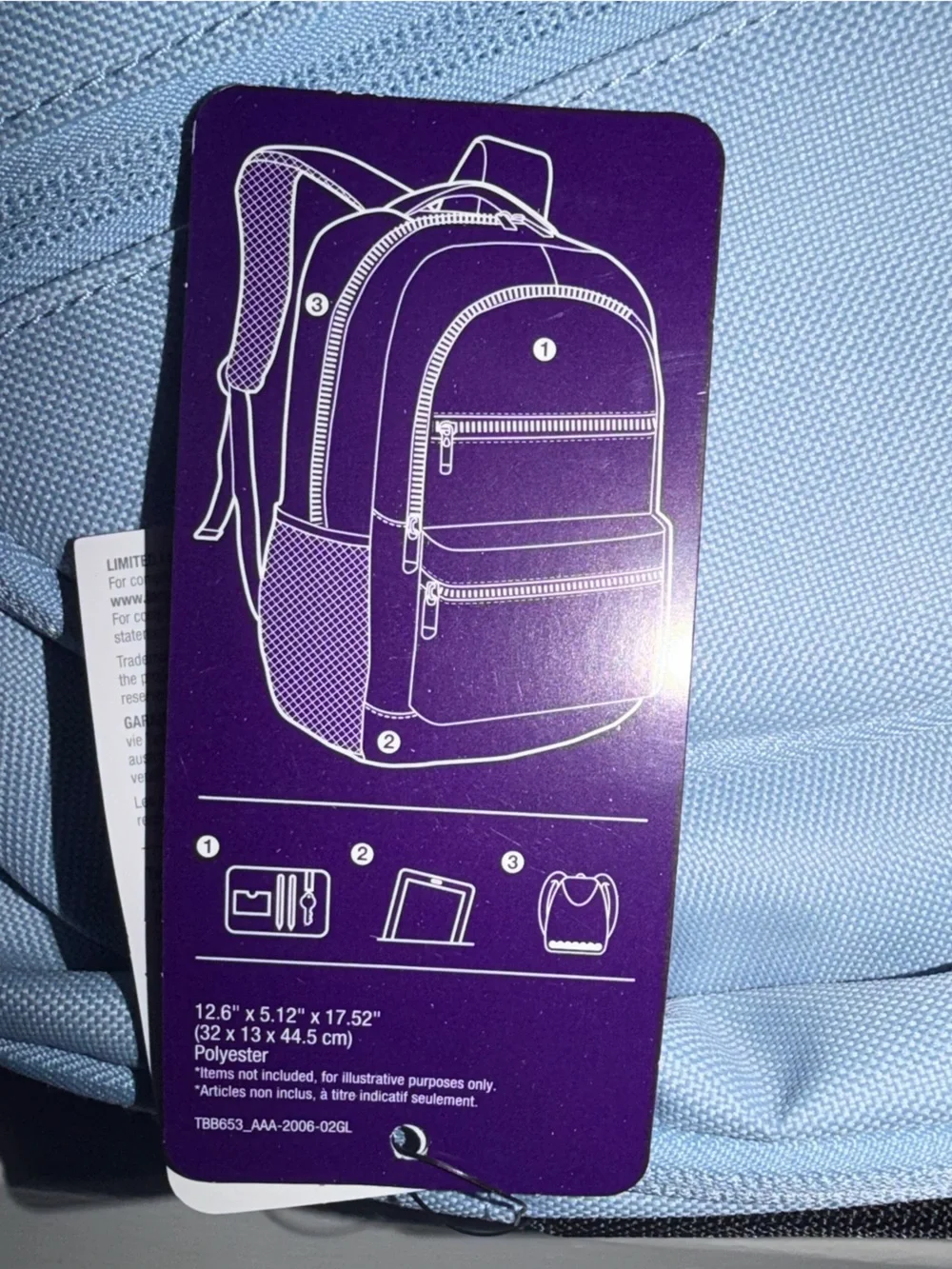 Targus Light Blue Everyday Laptop Backpack